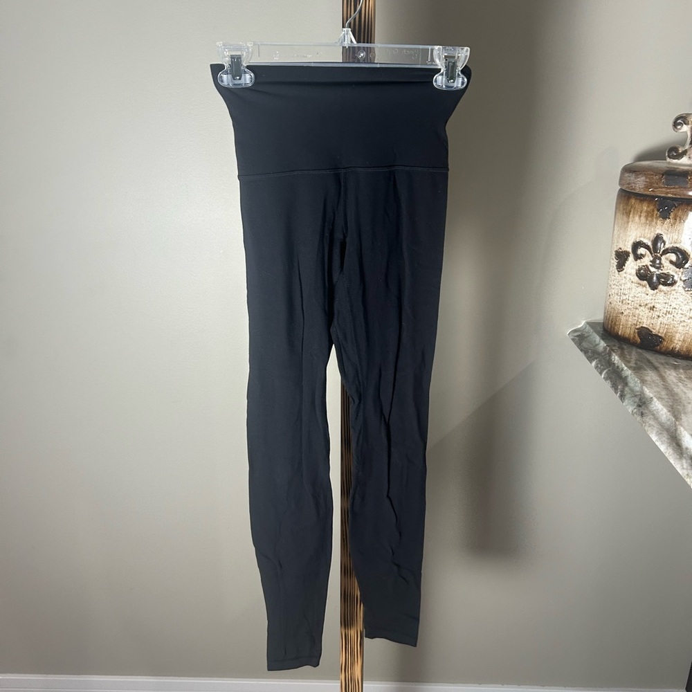 Lululemon Black High-Rise Leggings Size 4 - Picture 3 of 9